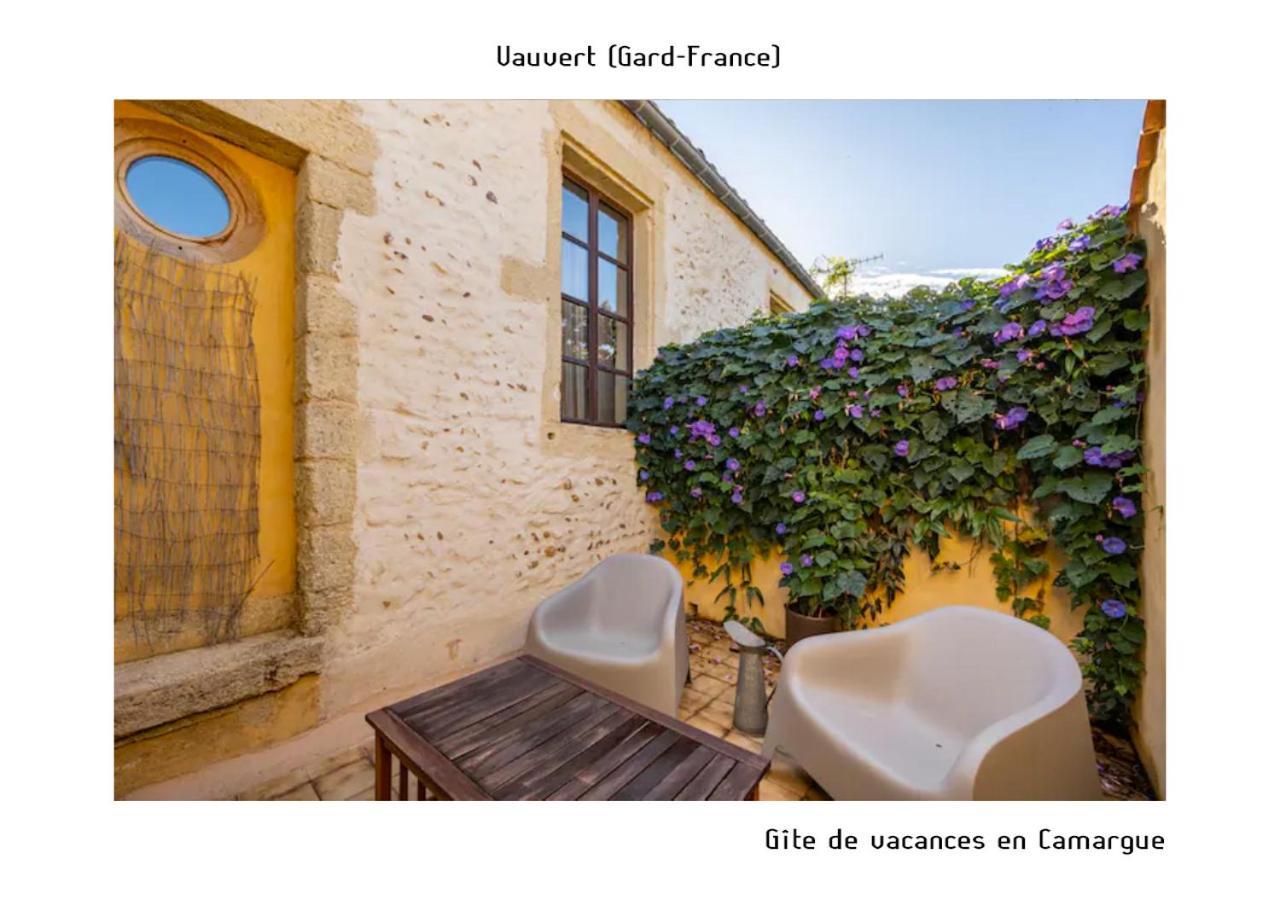 Gite De Vacances En Camargue ☆☆Nn 보베르 외부 사진